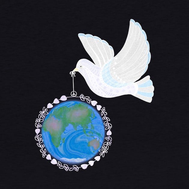 Peace Dove by Little Birdy Made